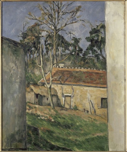 Cezanne- cortile di fattoria